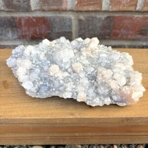 Apophyllite Crystal Mineral on Basalt, India, 2 lbs. 3 oz Estate Specimen